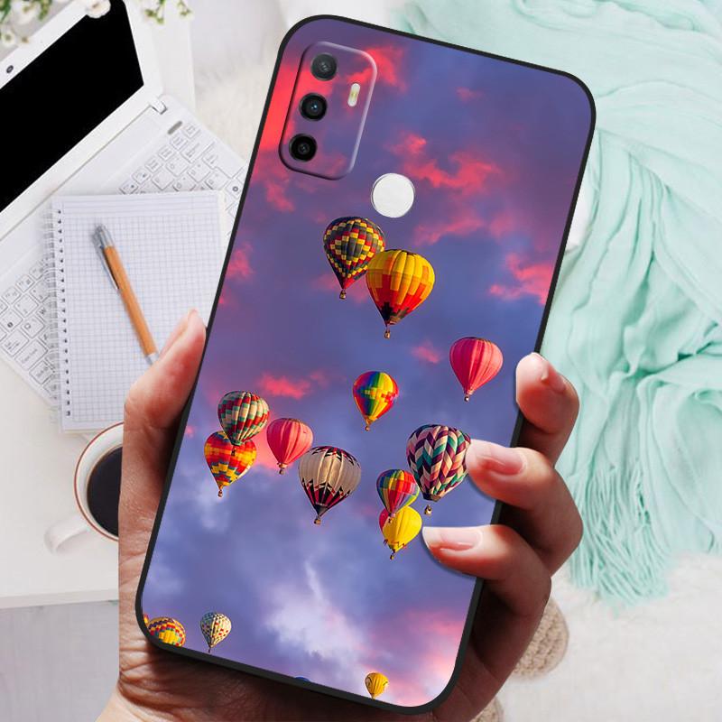 Чехол для OPPO A32 A53 A53S 2020, Чехол для телефона OPPO A15 A15S A35, Силиконовый мягкий задний чехол со львом и волком, Защитный чехол A53 2022