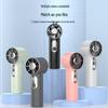 Rechargeable High-Speed Portable USB Handheld Fan with Long Battery and Digital Display for Outdoor Use