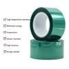 Green Heat Resistant PET Tape 33M High Temperature for PCB Solder Mask and Heat Press Sublimation Application