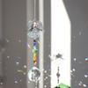 Crystal Sun Catcher Metal Piece Owl Tree Love Fan Angel Pendant Suncatcher Outdoor Garden Decor Rainbow Maker Home Decors 2025