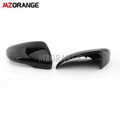 Крышка бокового зеркала для VW Golf 6 MK6 GTI 2009-2014, ярко-черная крышка корпуса зеркала заднего вида автомобиля