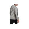 adidas Мужская куртка с капюшоном и длинным рукавом, накидка с логотипом, серая HB0041