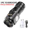 1/2PCS/A Set Portable Super Bright Mini Flashlight Night Walking, Rechargeable Waterproof Emergency Spotlight Outdoor Torch