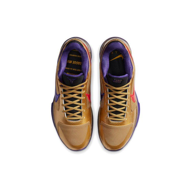 Nike X UNDEFEATED Zoom Kobe 5 'Hall Of Fame' Удобные Низкие Баскетбольные Кроссовки с Круглым Носком Коллаборация Высокопроизводительные DA6809-700