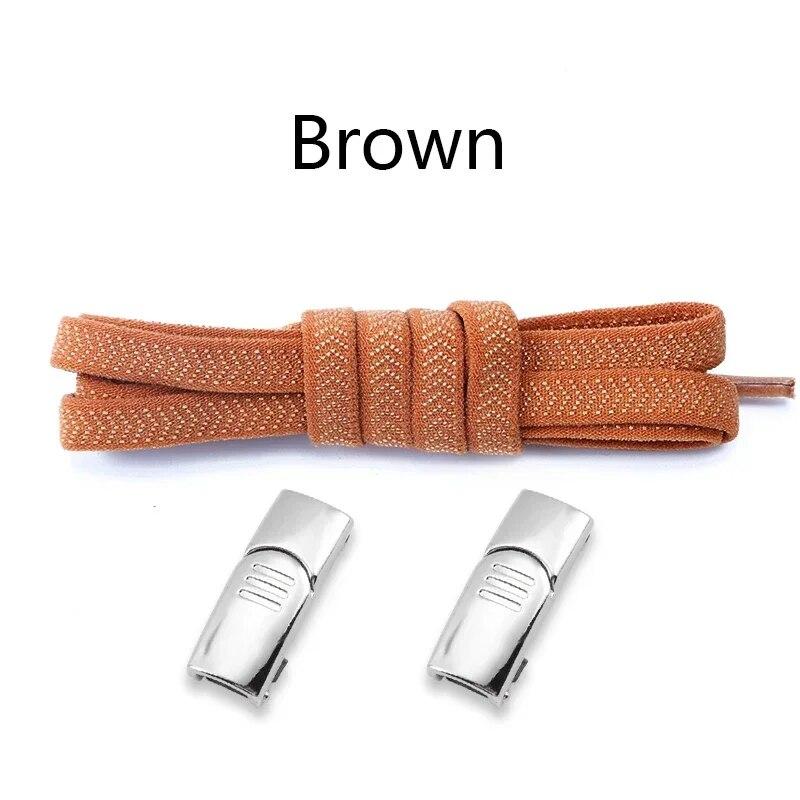 1 пара новых кроссовок на эластичной шнуровке для взрослых и детей, шнурки с магнитным замком, 8 мм, без завязок, плоские шнурки без завязок, аксессуары для обуви