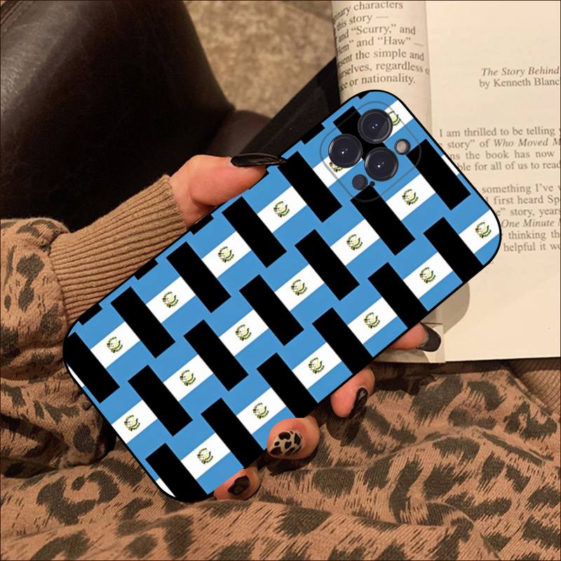 Guatemala Flag Phone Case For iPhone 14 11 12 13 Mini Pro XS Max Cover 6 7 8 Plus X XR SE 2020 Funda Shell
