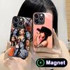 Модный чехол Becky G из стекла MagSafe для мобильного телефона iPhone 17 16 15 14 13 12 11 Air Pro Max Plus Mini Цветная накладка