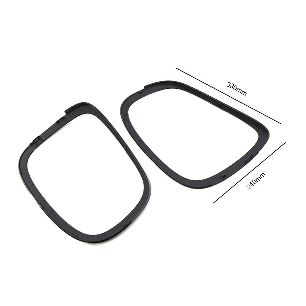 2 шт., накладка на рамку заднего фонаря автомобиля, декоративные наклейки, накладка на заднюю крышку фонаря автомобиля, внешние аксессуары для MINI F55 F56 F57