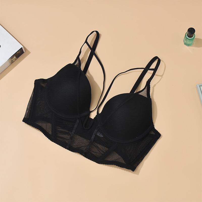 Французский Сексуальный Бюстгальтер Женский Моделирующий Бюстгальтер Жилет на Косточках Бюстгальтер для Формирования Тела