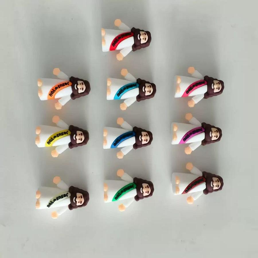 20-60 шт. Фигурки Маленького Иисуса Иисус любит тебя Мини-фигурки Иисуса Прятки Религиозные сувениры для вечеринки Воскресная школа Пасхальное яйцо