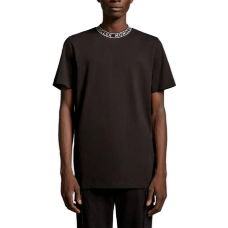 Moncler Logo Collar T Shirt J10918C000248390T999