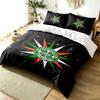 Celtic Football Club 3pc Duvet Cover Set Simple Modern Bedding Set Wrinkle Resistant Soft Fabric All Season Use a perfect gift