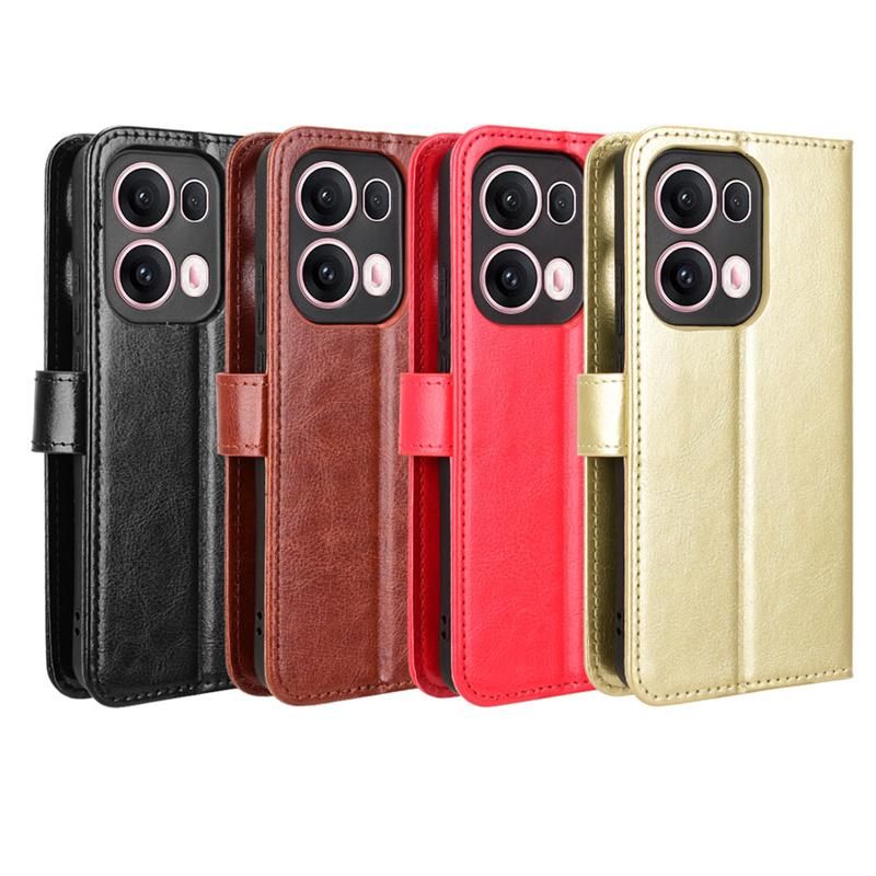 Для OPPO Reno13 13 Pro 5G чехол-книжка с ручным шнурком чехол-кошелек для OPPO Reno 13 Pro 5G кожаный защитный чехол для телефона