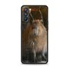 Cute Capybara Case For Oppo Find X6 Pro X5 A54 A53 A52 A9 2020 A15 A95 A17 A16 A76 A74 A57 Reno7 Reno6 Pro Plus 5G Black Cover