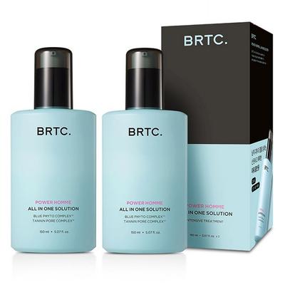 BRTC Power Homme Solution All-in-One, 150мл, 2 шт, лучшая мужская косметика Кореи