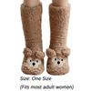 Thickened Thermal Socks Coral Fleece Leg Covers Warm Floor Socks  Christmas Gift