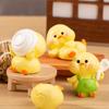 Милые мини-фигурки желтых утят, фигурки уток для DIY, миниатюрные украшения для микроландшафта