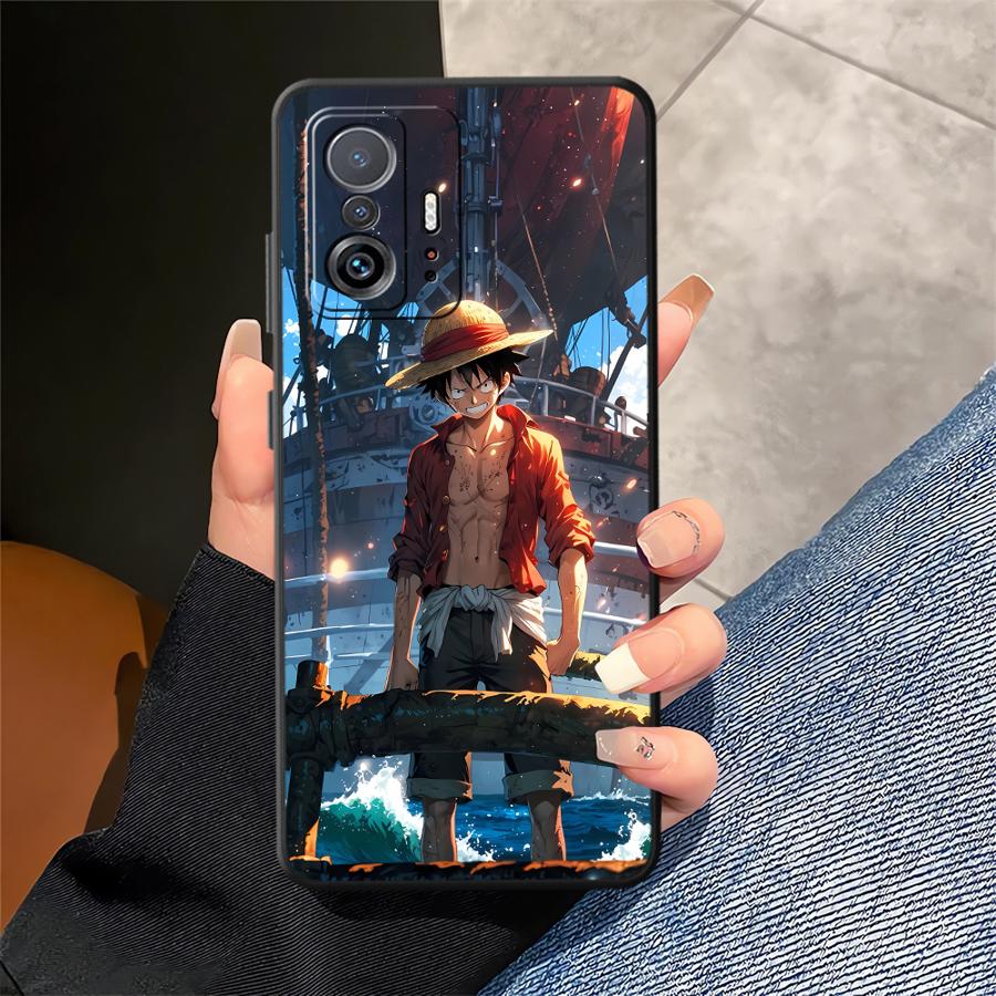 Чехол для телефона Luffy из One Piece для Xiaomi Mi 10 11 13 Lite 11T 14 Pro 9T CC9Pro 9 13 10T