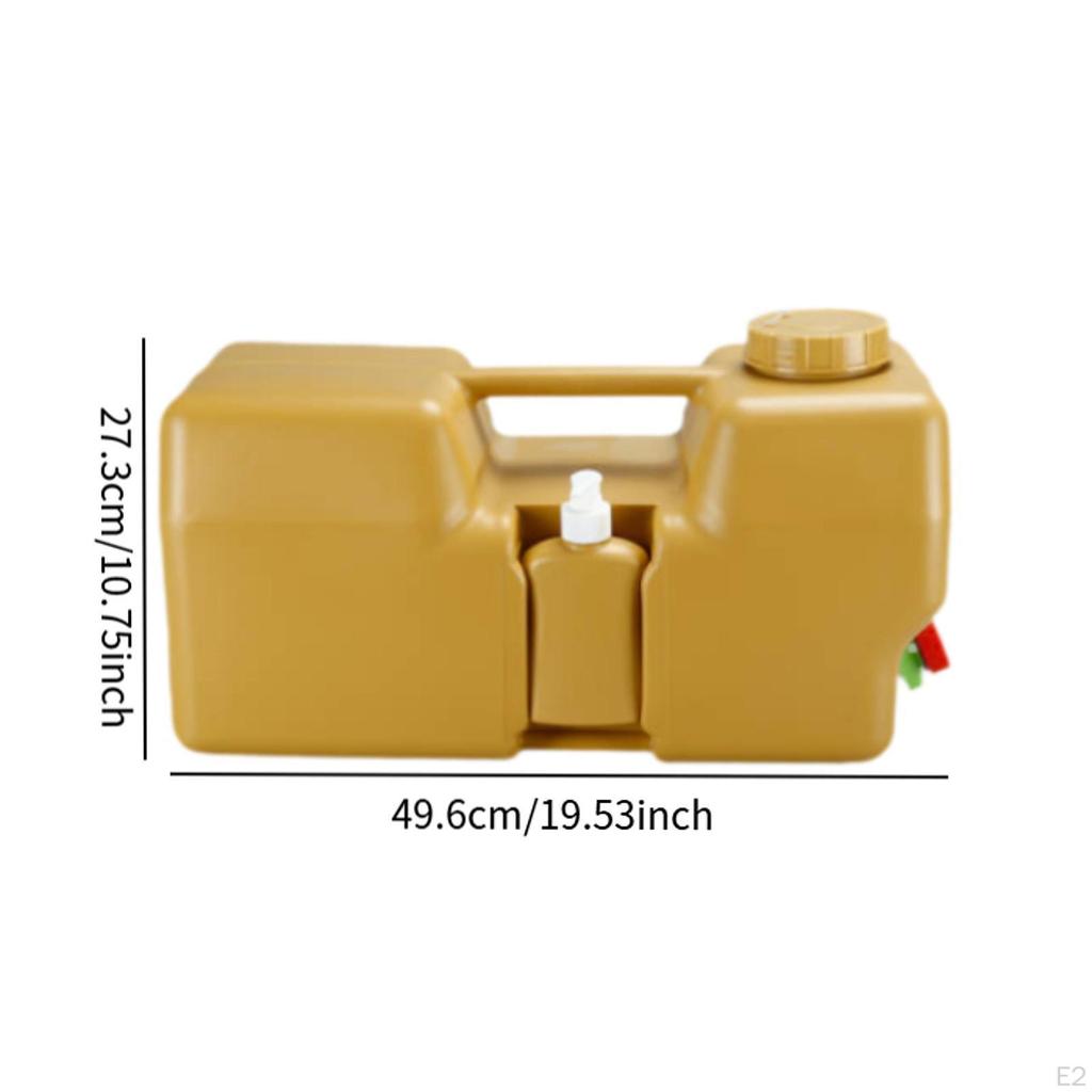 Кемпинговый контейнер для воды, практичный кувшин с краном для походов