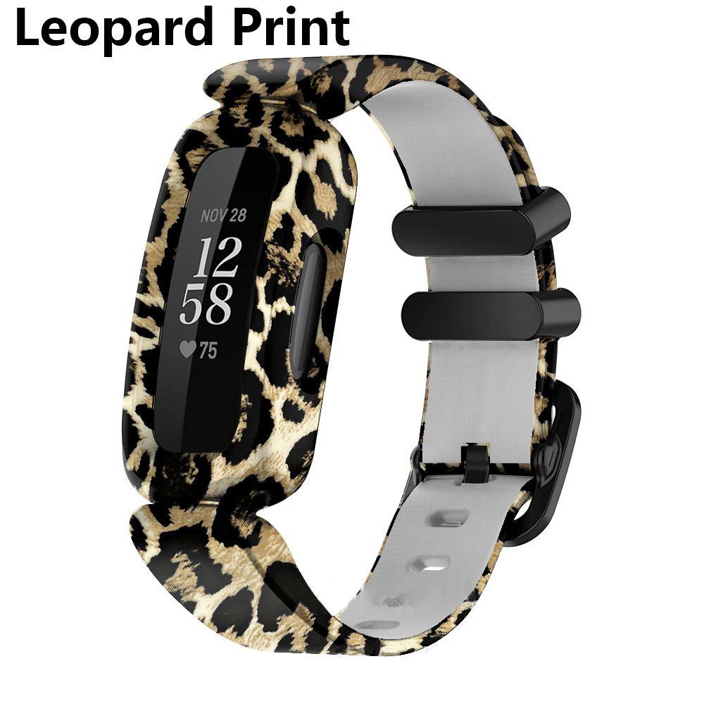 Wrist Strap Silicone Bracelet For Fitbit Ace 3/inspire 2 Smart Watch Band Bracelet Replacement Kids Wristband Watchbands