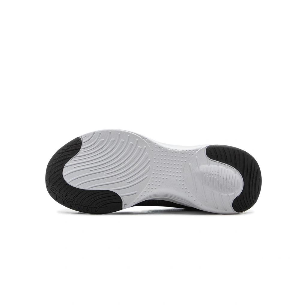 Li Ning Kids Sports Lifestyle Series Simple Stylish Comfortable Low-Top Casual Shoes Kids Casual Shoes Black Gray YKCV006-3