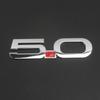 Applicable to GT car logo, tail label, metal 5.0 displacement standard, commemorative edition, side label, leaf plate label, upgrade label