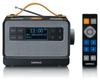 Lenco PDR-065BK - Radio DAB+/FM z Bluetooth i bazą ładującą, Lenco