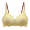 Thin Seamless Underwear with Gathered Bra Wrapped Chest Beautiful Back and Anti Sagging for Women's Small Chest Without Steel Ring Bra