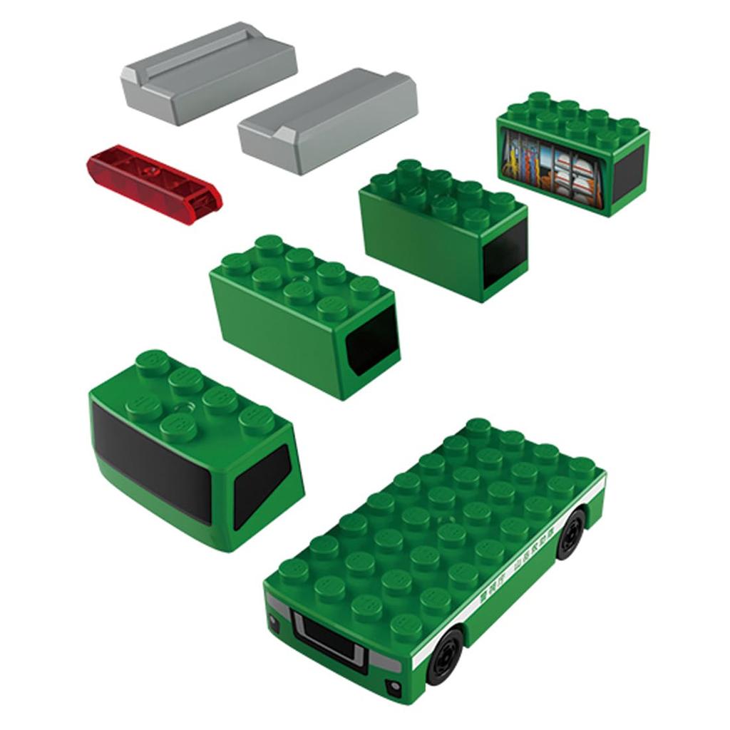 Takara Tomy Tomica Plarail Block Mountain Rescue Vehicle Toy, Miniature Car and Train Crossover Series, Ages 3 and Up