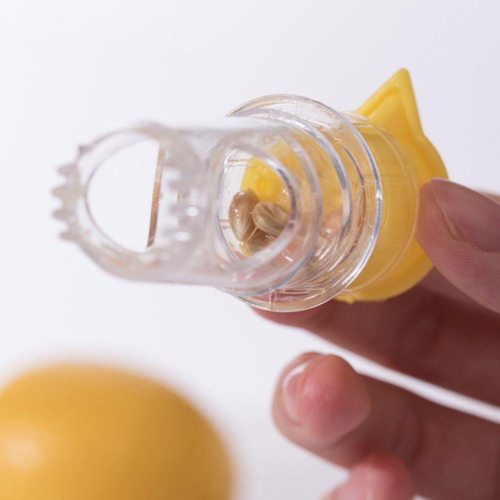 2pcs Spiral Design Lemon Juicer Manual Citrus Reamer Squeeze Lemon Tool Lemon Filter Orange