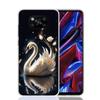 Чехол для телефона 'Белый лебедь' Grace Art для Xiaomi Poco X7 X6 X5 Pro F7 Ultra Redmi 15C 15 13 13C 12 12C 10 10A 10C 9 9A 9C 9T Обложка Poc