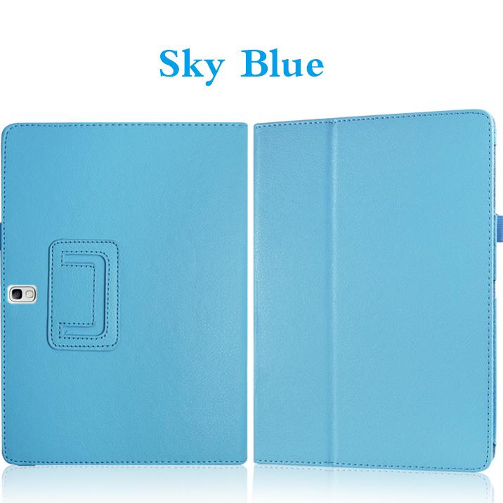 Ударопрочный кожаный чехол-подставка для планшета Samsung Galaxy Tab S 10,5 SM-T800 SM-T805 SM-T801 Защитный чехол Funda