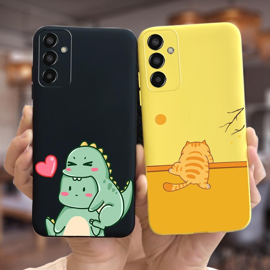 Для Samsung Galaxy M13 4G Чехол SM-M135F Новый Модный Мультяшный Чехол Мягкий Силиконовый Чехол для Телефона Для Samsung M13 M 23 Galaxy M23 Сумки