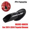 Antenna Ornament For 2011-2014 Toyota Sienna 86392-08020 Antenna Toppers Manual Radio Base Bezel Mounted Rubber Black