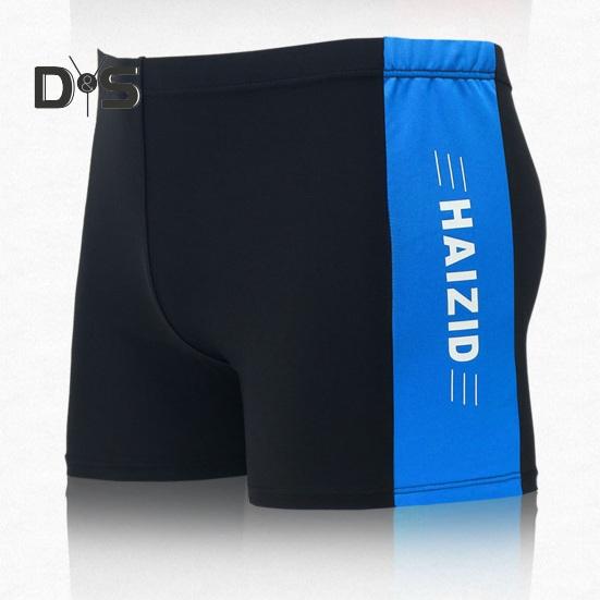 Взрослые мужские плавки со средней посадкой и эластичной резинкой на талии, лоскутные цветные водоотталкивающие купальники, быстросохнущие плавки, шорты для плавания