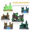 1 шт. Ландшафтный смоляной грот Аквариумный грот Домашнее ремесло Креативная форма замка Украшения для аквариума