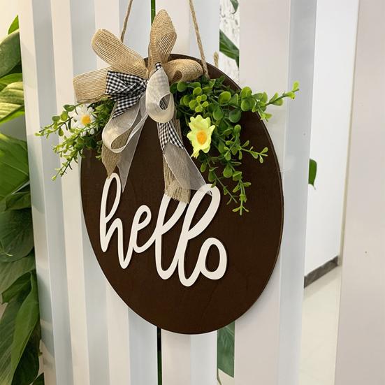 Rustic Lightweight Fashion Wear Resistant Wear Resistant Home Welcome Sign Door Sign