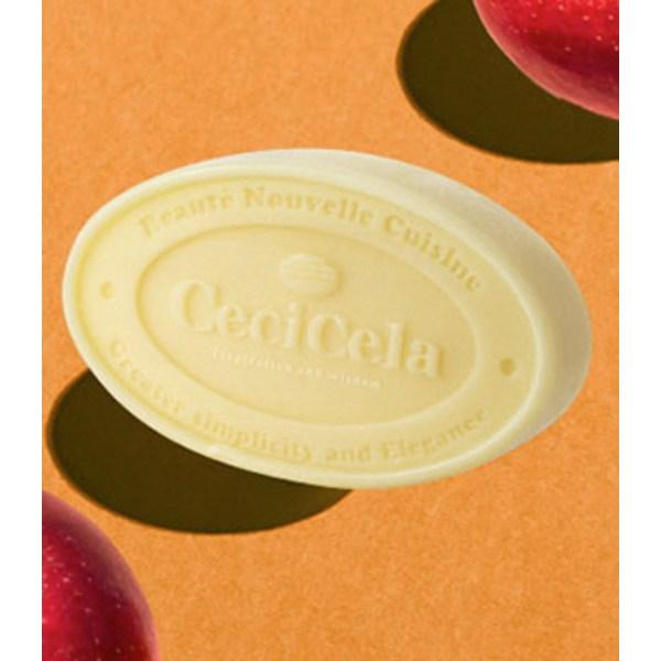 Мыло CeCella Beauty Bar с яйцом и французским нормандским яблочно-кедровым уксусом, 6 шт., 51 г