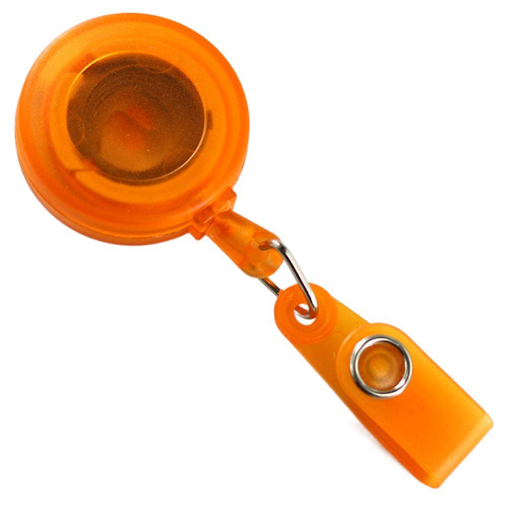 Belt Clip Retractable Badge Reel Key Ring Easy-to-pull Buckle ID Card Holder  School Student