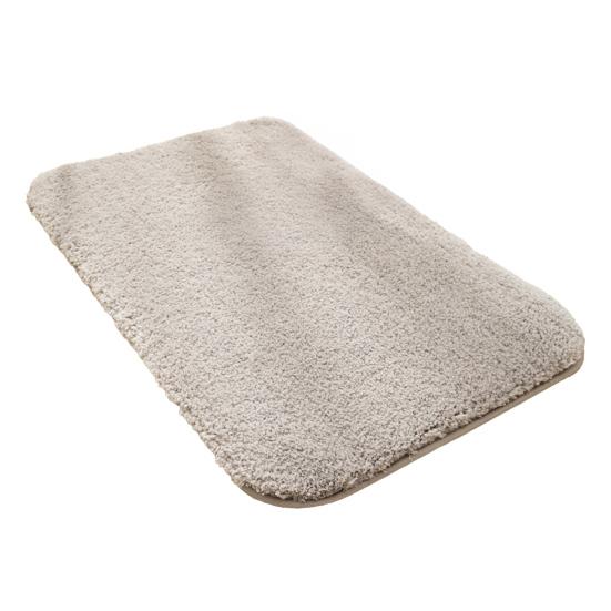 Коврик для ванной комнаты Впитывающий Плюшевый Коврик для пола Однотонный Машинная стирка Противоскользящий Придверный коврик для ванной комнаты Спальни Прихожей