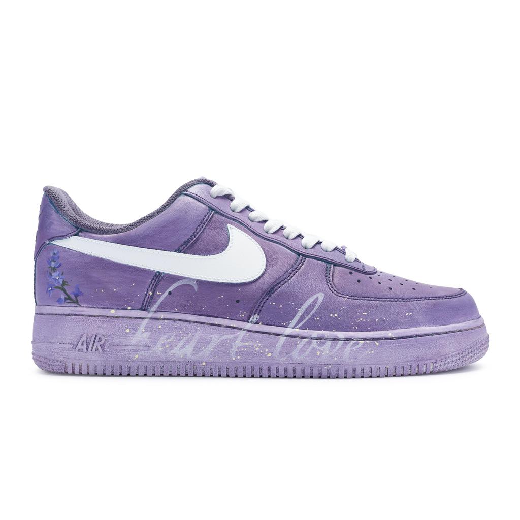 Nike Air Force 1 Low 811 Производство, Лавандовые Низкие Кроссовки для Скейтборда, Размеры для Девочек (GS), Бело-Фиолетовые DH2920-111(Команда80-)