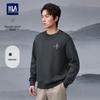 HLA Men's Casual Round Neck Long Sleeve Sweatshirt