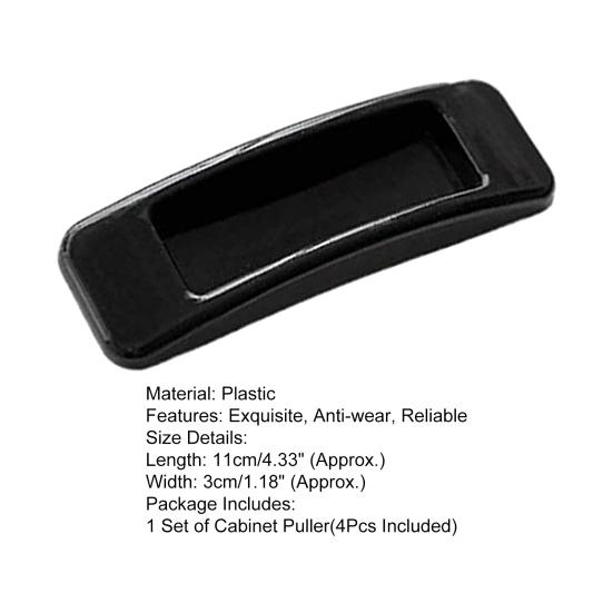 Ручка ящика Уникальная однотонная ручка широкого применения Эргономичный противоскользящий съемник ящика Съемник шкафа для спальни