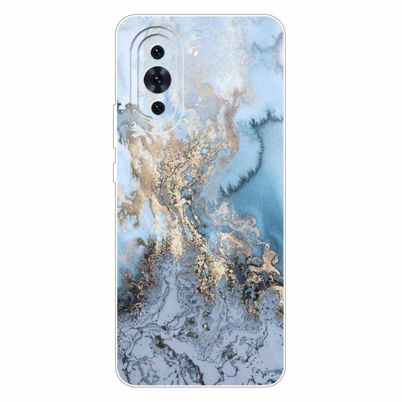 Чехол для Huawei Nova 10 Модный Силиконовый Мягкий Задняя Крышка с Кошкой и Львом для Чехла Huawei Nova 10 Защита Nova10 Крутые Мультяшные Оболочки