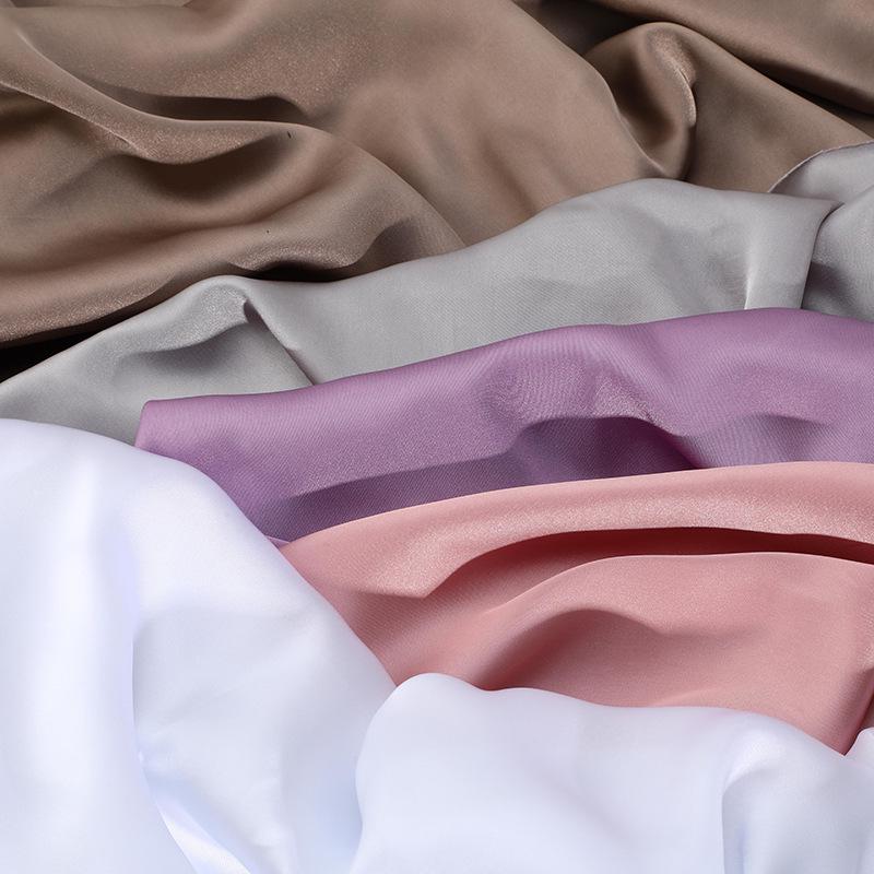Satin Chiffon Matte Silk Fabric for Hanfu & Gift Box Linings