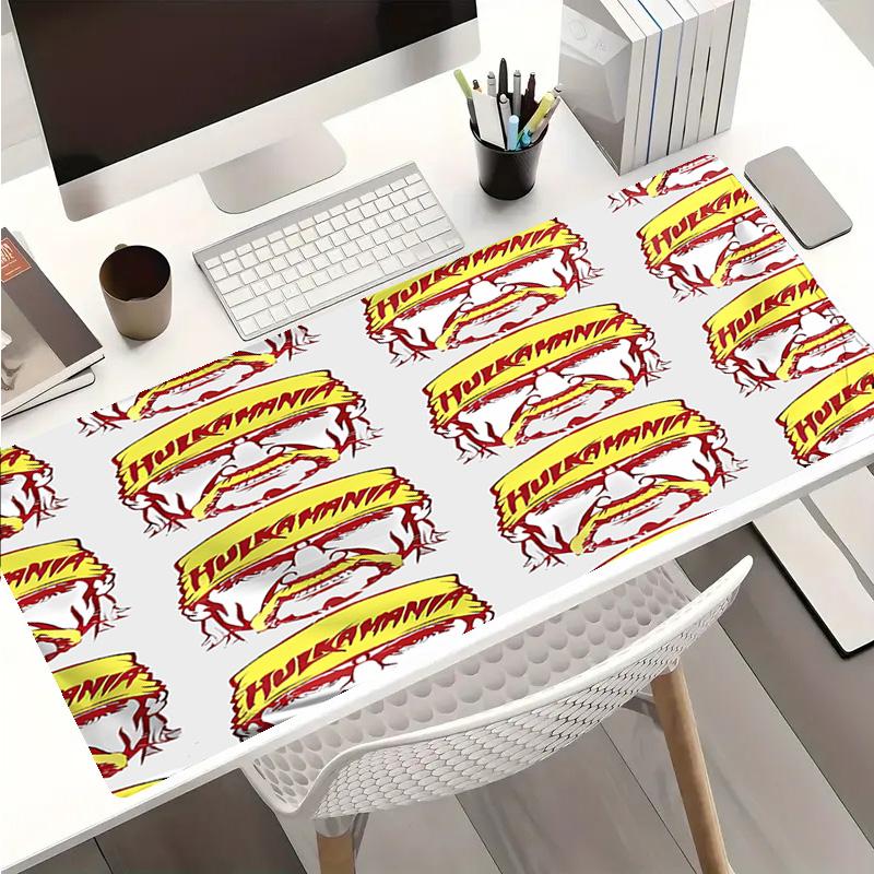 Hulk Hogan Mouse Pad - Non-Slip Rubber Base, Smooth Surface for Work,Gaming,Office,And Home Use, Desk Mouse Pad
