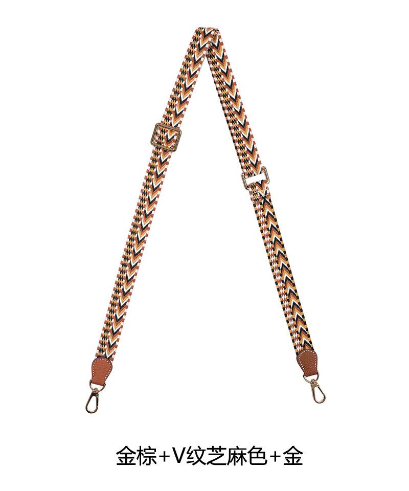 Paired With Longxiang Bag H Evelyn Lunch Box Adjustable Canvas Webbing Shoulder Strap Women's Crossbody Polka Dot DIY