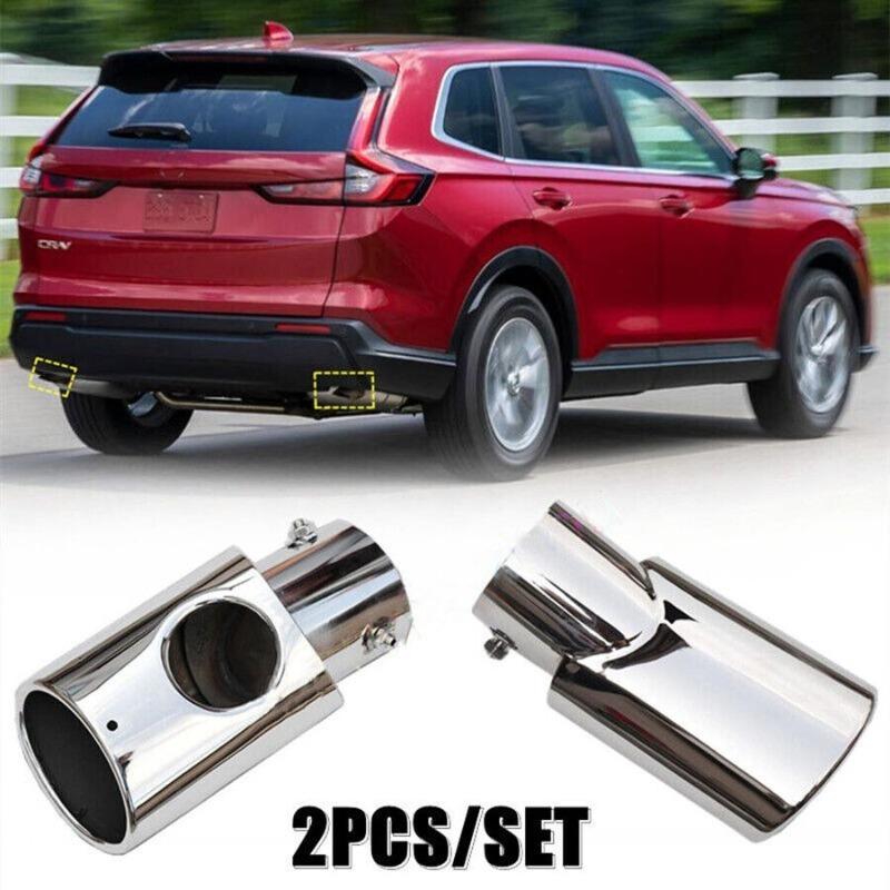 2 шт. Насадка на глушитель, накладка на выхлопную трубу ДЛЯ HONDA CR-V CRV 2024