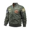 Вышитая куртка с хлопком/тонким хлопковым пальто ВВС Ma1 Pilot Jacket Мужская летная куртка