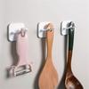 Bathroom Hook Kitchen Self-adhesive Hook Seamless Strong No Need To Punch Living Room Wall Hanging Home Furnishings Accessories